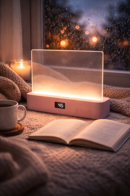 luz LED de lectura de página completa con temporizador